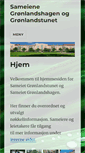 Mobile Screenshot of gronlandshagen.no